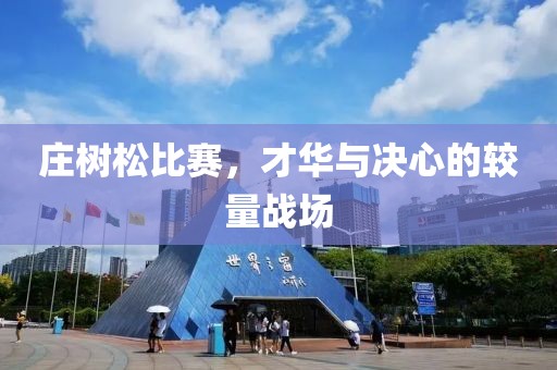 莊樹松比賽，才華與決心的較量戰(zhàn)場(chǎng)