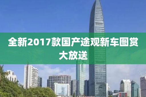 全新2017款國產(chǎn)途觀新車圖賞大放送