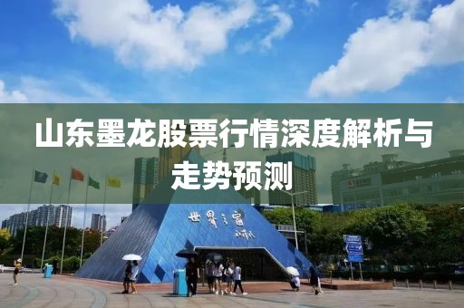 山東墨龍股票行情深度解析與走勢預(yù)測