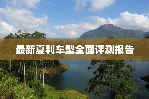 最新夏利車型全面評測報告