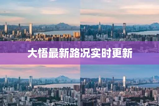 大悟最新路況實時更新