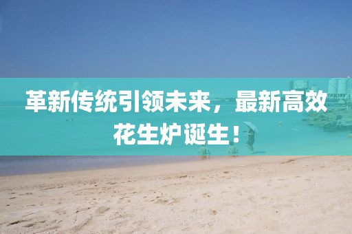 革新傳統(tǒng)引領(lǐng)未來，最新高效花生爐誕生！