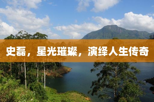 史磊，星光璀璨，演繹人生傳奇
