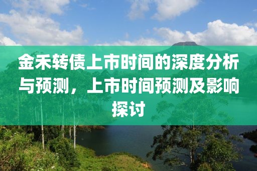 金禾轉(zhuǎn)債上市時間的深度分析與預(yù)測，上市時間預(yù)測及影響探討