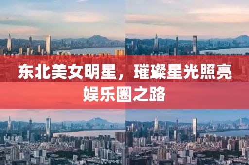 東北美女明星，璀璨星光照亮娛樂(lè)圈之路