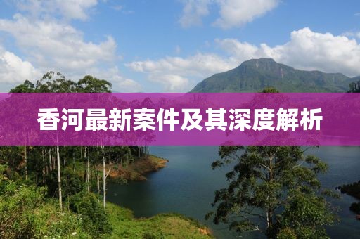 香河最新案件及其深度解析