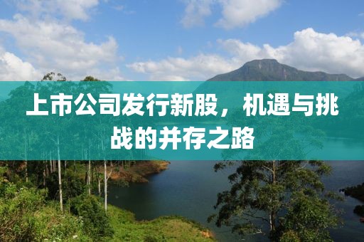 上市公司發(fā)行新股，機(jī)遇與挑戰(zhàn)的并存之路