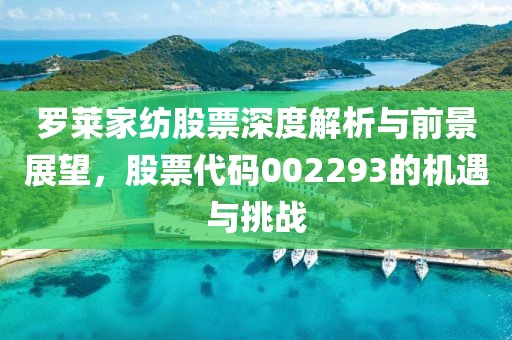 羅萊家紡股票深度解析與前景展望，股票代碼002293的機(jī)遇與挑戰(zhàn)