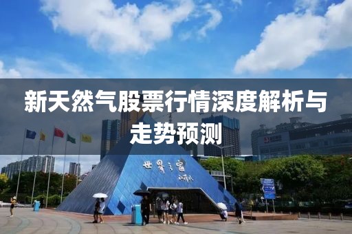 新天然氣股票行情深度解析與走勢(shì)預(yù)測(cè)