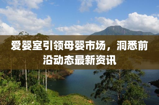 愛嬰室引領(lǐng)母嬰市場，洞悉前沿動態(tài)最新資訊