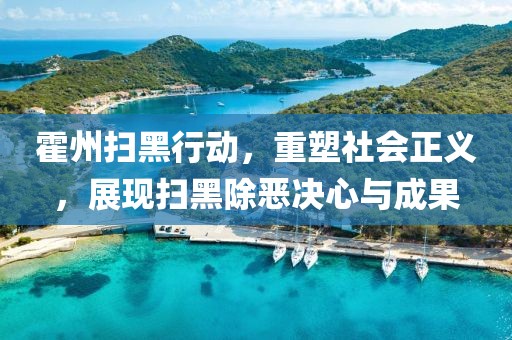 霍州掃黑行動，重塑社會正義，展現(xiàn)掃黑除惡決心與成果