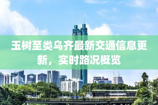玉樹至類烏齊最新交通信息更新，實時路況概覽