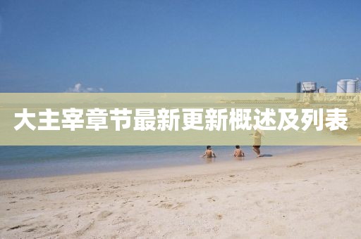 大主宰章節(jié)最新更新概述及列表