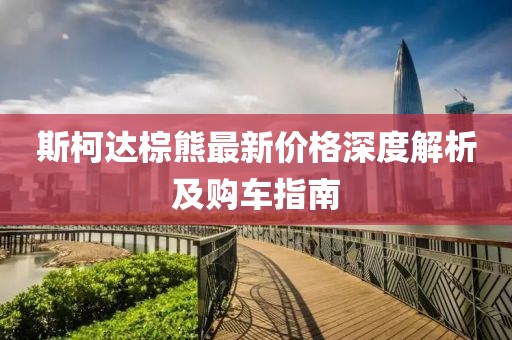 斯柯達棕熊最新價格深度解析及購車指南