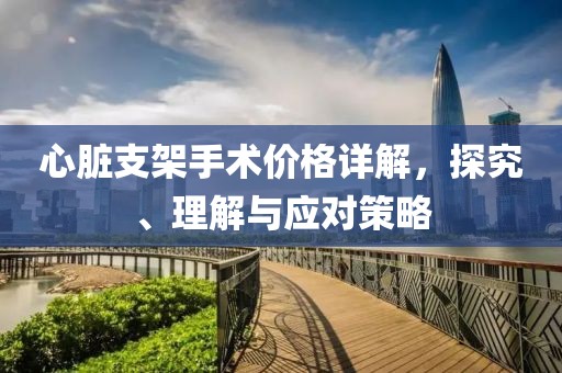 心臟支架手術(shù)價(jià)格詳解，探究、理解與應(yīng)對策略