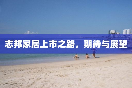 志邦家居上市之路，期待與展望