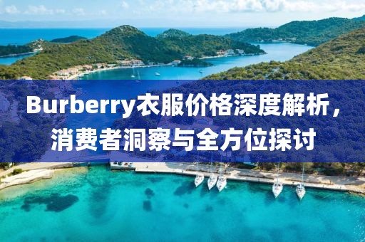 Burberry衣服價(jià)格深度解析，消費(fèi)者洞察與全方位探討
