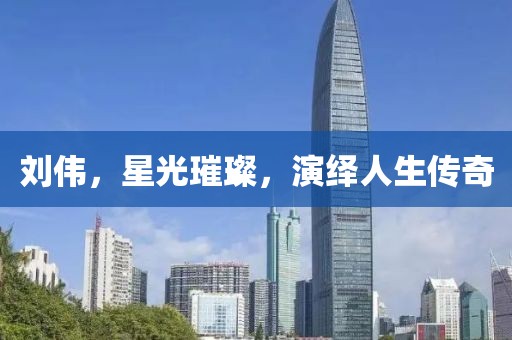 劉偉，星光璀璨，演繹人生傳奇