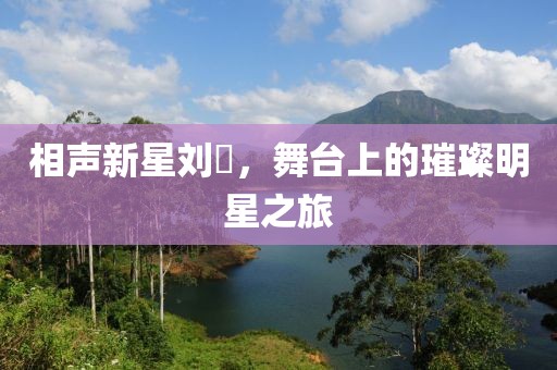 相聲新星劉喆，舞臺(tái)上的璀璨明星之旅