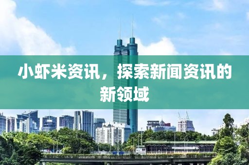 小蝦米資訊，探索新聞資訊的新領(lǐng)域