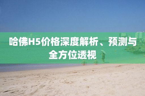 哈佛H5價格深度解析、預(yù)測與全方位透視