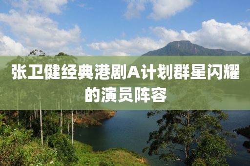 張衛(wèi)健經(jīng)典港劇A計劃群星閃耀的演員陣容