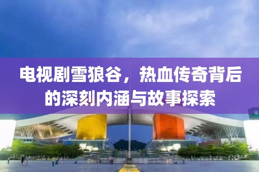 電視劇雪狼谷，熱血傳奇背后的深刻內(nèi)涵與故事探索