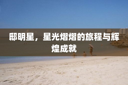邸明星，星光熠熠的旅程與輝煌成就