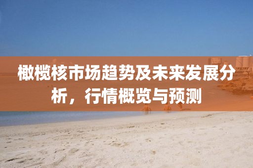 橄欖核市場趨勢及未來發(fā)展分析，行情概覽與預(yù)測