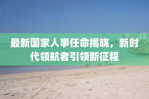 最新國(guó)家人事任命揭曉，新時(shí)代領(lǐng)航者引領(lǐng)新征程