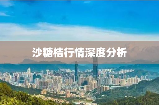沙糖桔行情深度分析