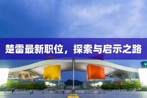 楚雷最新職位，探索與啟示之路