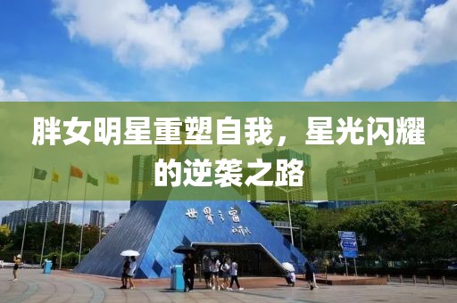 胖女明星重塑自我，星光閃耀的逆襲之路