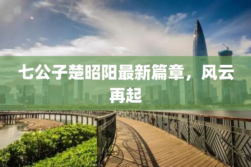 七公子楚昭陽最新篇章，風云再起