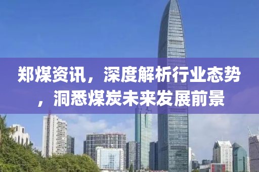 鄭煤資訊，深度解析行業態勢，洞悉煤炭未來發展前景