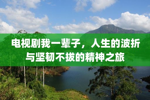 電視劇我一輩子，人生的波折與堅(jiān)韌不拔的精神之旅