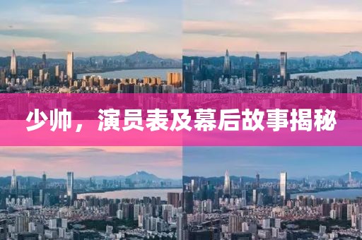 少帥，演員表及幕后故事揭秘
