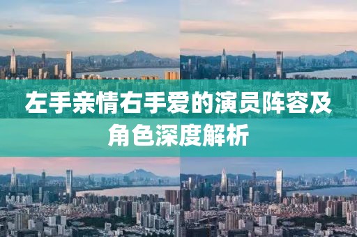 左手親情右手愛的演員陣容及角色深度解析