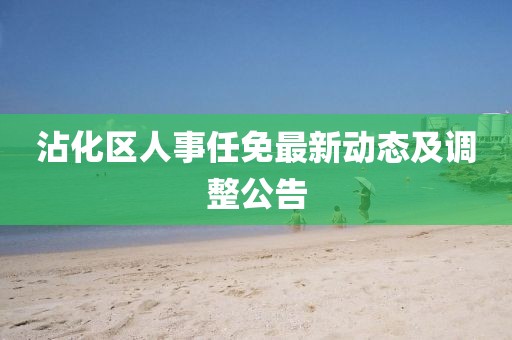 沾化區(qū)人事任免最新動(dòng)態(tài)及調(diào)整公告