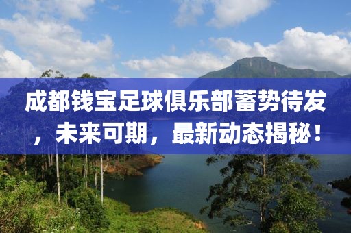 成都錢寶足球俱樂部蓄勢(shì)待發(fā)，未來可期，最新動(dòng)態(tài)揭秘！