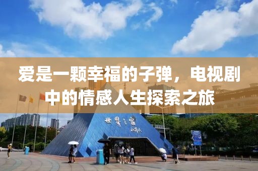 愛是一顆幸福的子彈，電視劇中的情感人生探索之旅