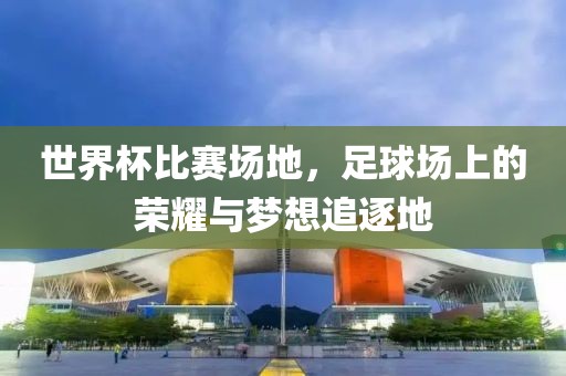 世界杯比賽場地，足球場上的榮耀與夢想追逐地