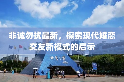 非誠勿擾最新，探索現(xiàn)代婚戀交友新模式的啟示