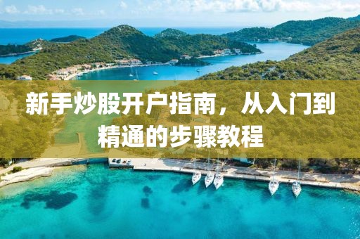 新手炒股開戶指南，從入門到精通的步驟教程