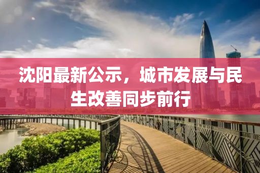 沈陽(yáng)最新公示，城市發(fā)展與民生改善同步前行
