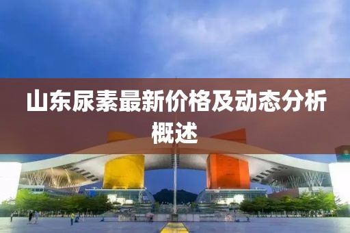 山東尿素最新價格及動態(tài)分析概述