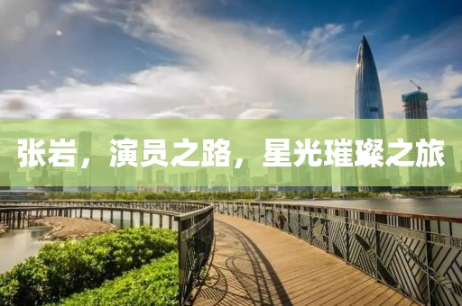 張巖，演員之路，星光璀璨之旅