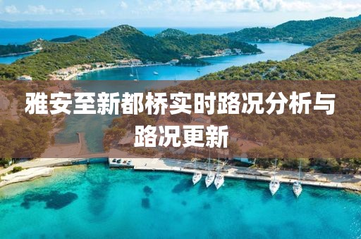雅安至新都橋實時路況分析與路況更新