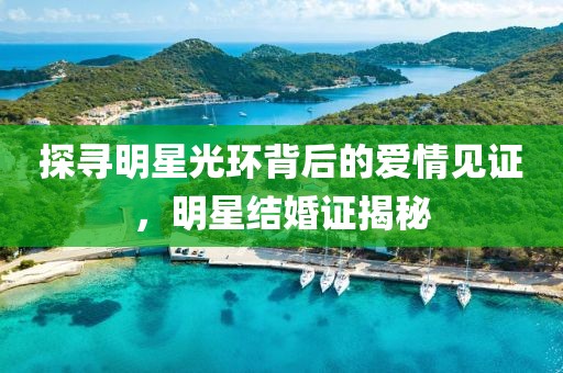 探尋明星光環(huán)背后的愛情見證，明星結婚證揭秘