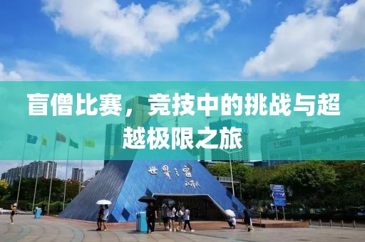 盲僧比賽，競(jìng)技中的挑戰(zhàn)與超越極限之旅